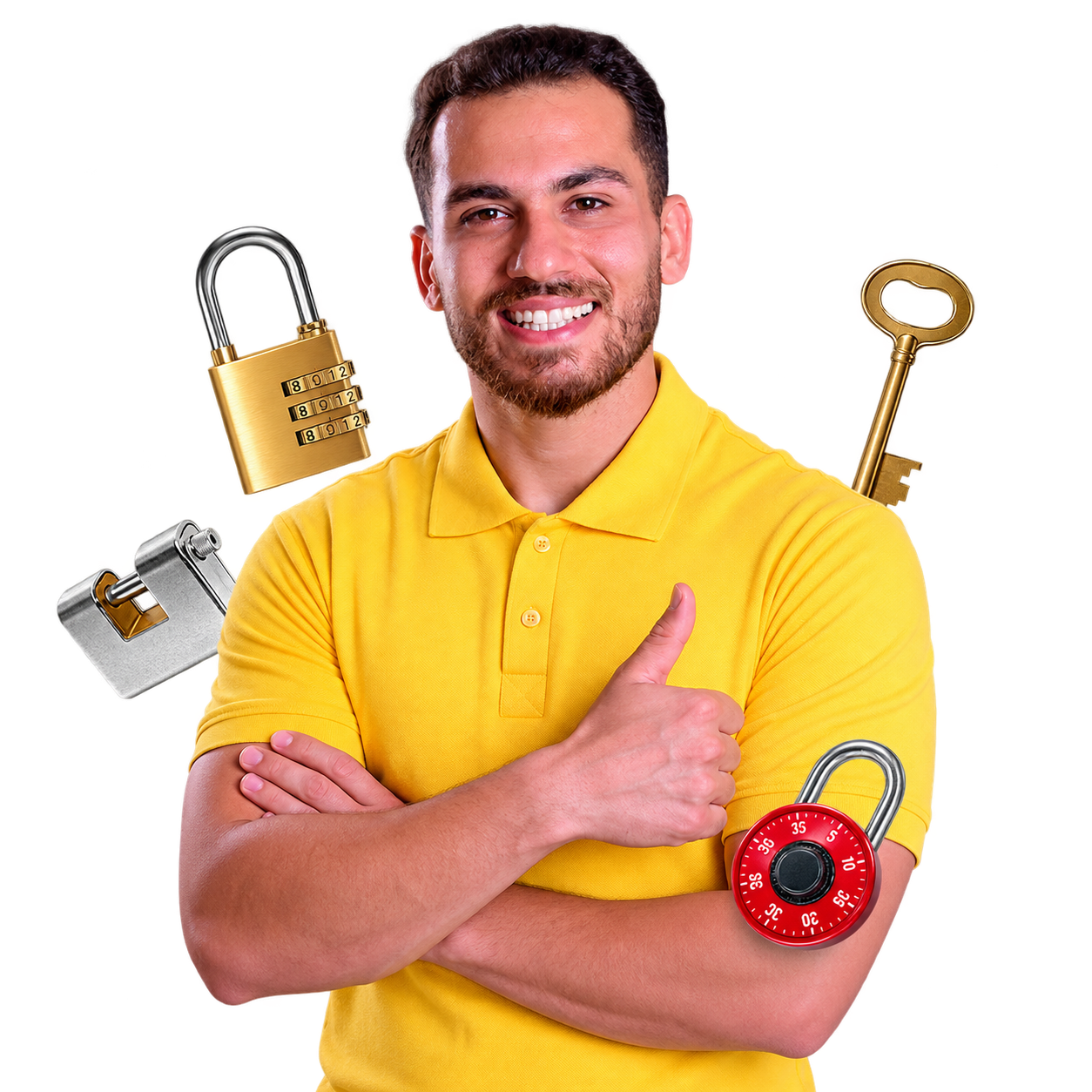 تجهیزات قفل و یراق فروشگاه شجاع